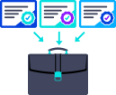 Certificat et cartable